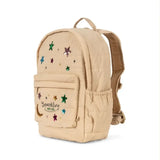 Juno Quilted Sequin Backpack - Cameo Rose