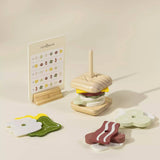 Wooden Stackable Sandwich