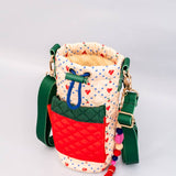 Water Bottle Sling, Cherry Hearts