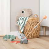 Pull Along Wiggle Toy Croco Green