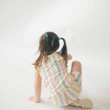 Tank Set in Pastel Stripes