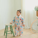 Flora Patch Cozy Cotton Pants
