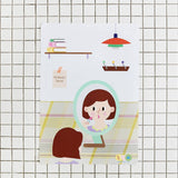 Creative Play Bath Stickers & Poster Set  - Makeup