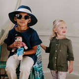Handcrafted Fun-Loving Pirate Doll – Organic Cotton Crochet
