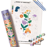 Paint by Numbers Kit & Canvas for Kids - Flower Patch