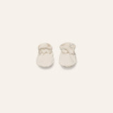 Organic Pima cotton baby booties - breeze