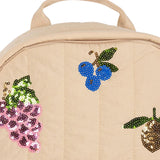 Juno Quilted Sequin Backpack - Frappe