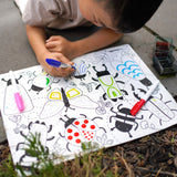 Busy Bugs Sensory Coloring & Doodle Mat