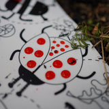 Busy Bugs Sensory Coloring & Doodle Mat