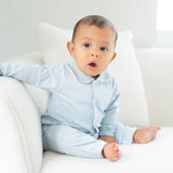 Peter Pan Pima Cotton Blue Onesie