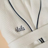 Pipa and Pierre Robe - White