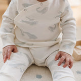 Kimono Romper Follow Me Whale