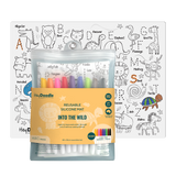 Into the Wild Classic Coloring & Doodle Mat