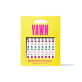 YAWN Mini Nail Stickers