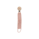 Patti Oslo Pacifier Clip | Cream, Baby Blue, Pink