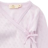 Lavender Pointelle Crossover Full Body