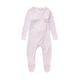 Lavender Pointelle Crossover Full Body