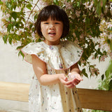 Printed Dress with Frill