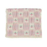 Rosette Blanket Vintage Rose Patchwork