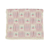Rosette Blanket Vintage Rose Patchwork