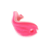 Silicone Fish Bath Scrub - Pink