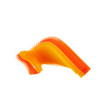 Silicone Fish Bath Scrub - Orange