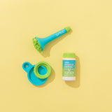 Sensory Bubble Play Skin Happy Botanical Bubbles & Blower Set - Aqua