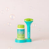 Sensory Bubble Play Skin Happy Botanical Bubbles & Blower Set - Aqua