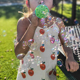 Sensory Bubble Play Skin Happy Botanical Bubbles & Blower Set - Pink