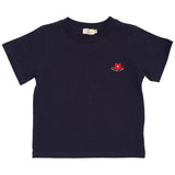 SS T-shirt w/ Red Cowboy Hat - Navy