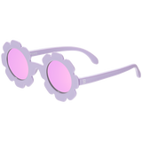 Iris Polarized Flower Sunglasses with Mirrored Lens