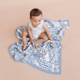 Blanket Nautical Summer Ocean Organic Cotton