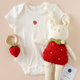 Plush Bunny Strawberry Toy Stuffed Animal