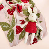 Plush Bunny Strawberry Toy Stuffed Animal