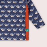Singing Whales UPF 50 Sunsafe Long Sleeve Rash Vest