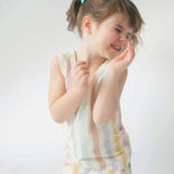 Tank Set in Pastel Stripes