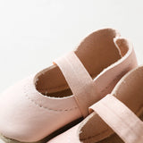 Baby Leather Mary Janes in Light Pink | Baby Girl Shoes