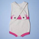 Spring/Summer Baby Onesie with Cherry Blossom, Organic