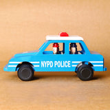 Wooden NYPD Police Car