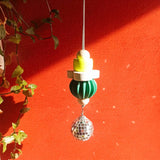Colourful and fun “Flower” Suncatcher in Jesmonite