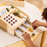Wooden Cash Register
