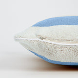 La Serviette Paris Stripe Pillow - Fjord Blue