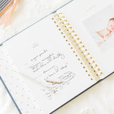 Baby Book, Rose Linen