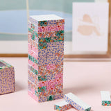 Floral Tumbling Tower Game