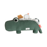 Tummy Time Pillow & Activity Toy Croco Green