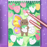 Shimmer Coloring Set - Little Fairy Land