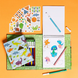 Coloring Set - Dinosaur