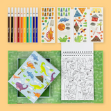 Coloring Set - Dinosaur