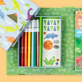 Coloring Set - Dinosaur
