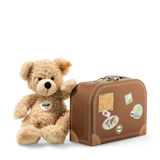 Fynn Teddy Bear in Suitcase, Children's Plush Toy